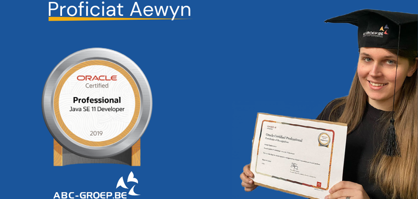 Proficiat Aewyn!